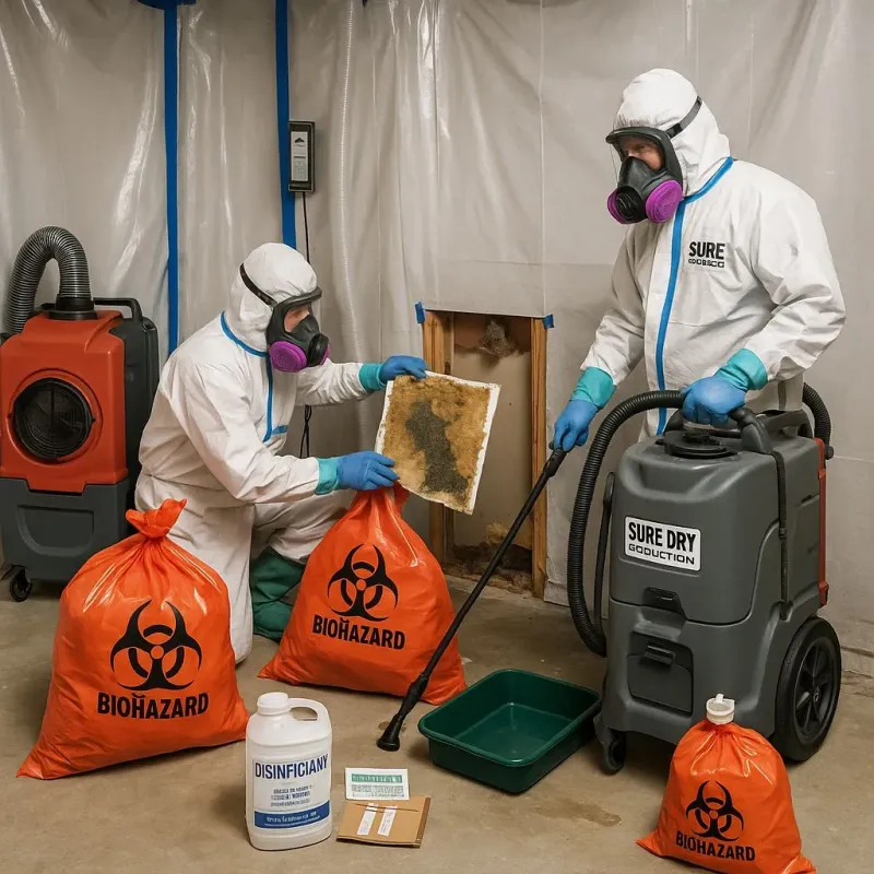 Contaminated Water Handling Protocols process in Whitesboro, TX